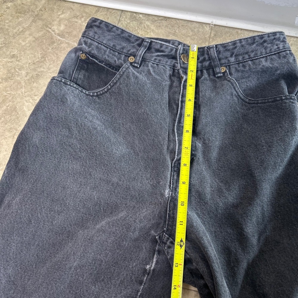 Vintage 90s Lizwear Liz Claiborne Mom Jeans Womens Black High Waisted - Picture 7 of 11